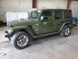 Jeep salvage cars for sale: 2022 Jeep Wrangler Unlimited Sahara