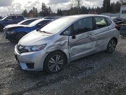 Honda FIT salvage cars for sale: 2016 Honda FIT EX