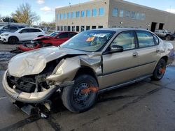 Chevrolet Impala salvage cars for sale: 2004 Chevrolet Impala