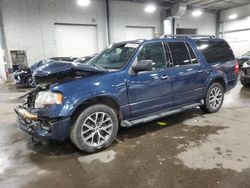 Ford Expedition salvage cars for sale: 2017 Ford Expedition EL XLT