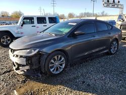 Chrysler 200 salvage cars for sale: 2015 Chrysler 200 S