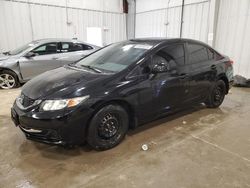 Honda Civic salvage cars for sale: 2013 Honda Civic LX