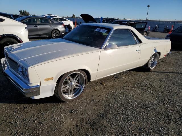 1986 Chevrolet EL Camino