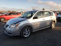 Pontiac Vibe salvage cars for sale: 2008 Pontiac Vibe