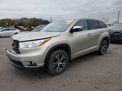 Toyota Highlander Vehiculos salvage en venta: 2016 Toyota Highlander XLE