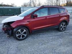 Salvage cars for sale from Copart Hurricane, WV: 2017 Ford Escape SE