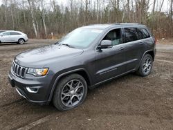 Jeep salvage cars for sale: 2018 Jeep Grand Cherokee Limited