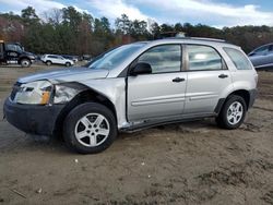 Chevrolet Equinox salvage cars for sale: 2005 Chevrolet Equinox LS