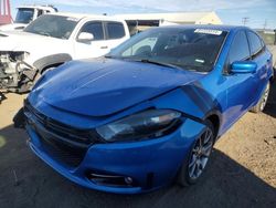 Dodge Dart salvage cars for sale: 2015 Dodge Dart SXT