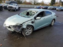 Chevrolet Volt salvage cars for sale: 2018 Chevrolet Volt Premier