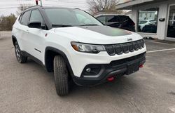 Jeep salvage cars for sale: 2022 Jeep Compass Trailhawk