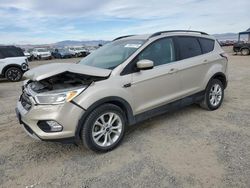 Ford salvage cars for sale: 2018 Ford Escape SE