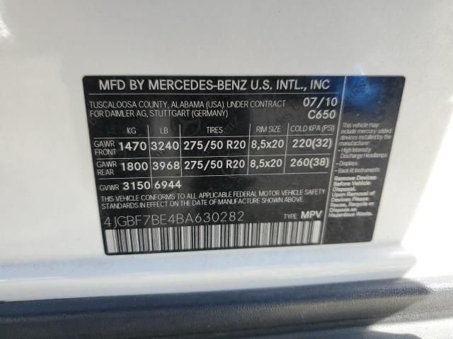 2011 Mercedes-Benz GL 450 4matic