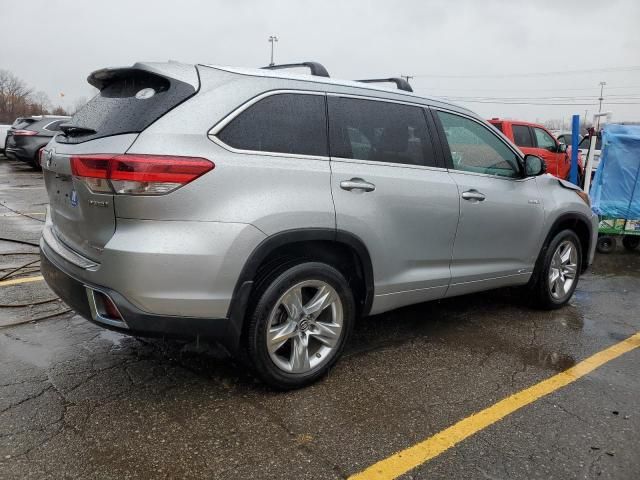 2018 Toyota Highlander Hybrid Limited