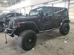 Jeep Wrangler salvage cars for sale: 2012 Jeep Wrangler Unlimited Sahara