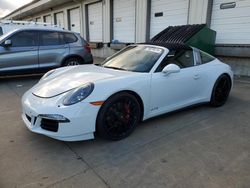 Porsche salvage cars for sale: 2016 Porsche 911 Targa S