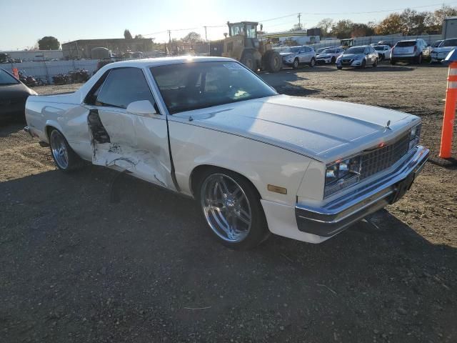 1986 Chevrolet EL Camino