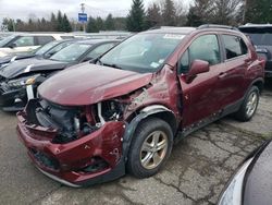 Chevrolet Trax salvage cars for sale: 2017 Chevrolet Trax 1LT