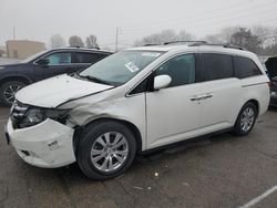 Honda Odyssey exl Vehiculos salvage en venta: 2016 Honda Odyssey EXL