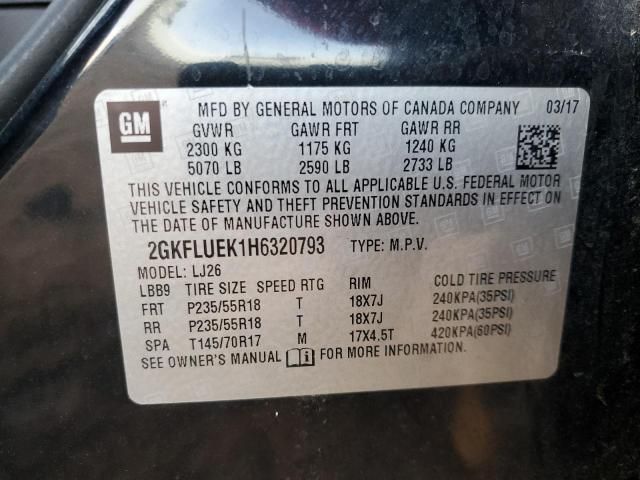 2017 GMC Terrain SLT