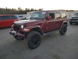 Jeep Wrangler salvage cars for sale: 2021 Jeep Wrangler Unlimited Sahara