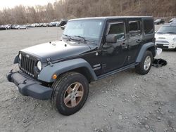 Jeep salvage cars for sale: 2014 Jeep Wrangler Unlimited Sport