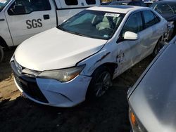 Toyota Camry salvage cars for sale: 2017 Toyota Camry LE