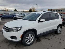 Volkswagen Tiguan salvage cars for sale: 2016 Volkswagen Tiguan S