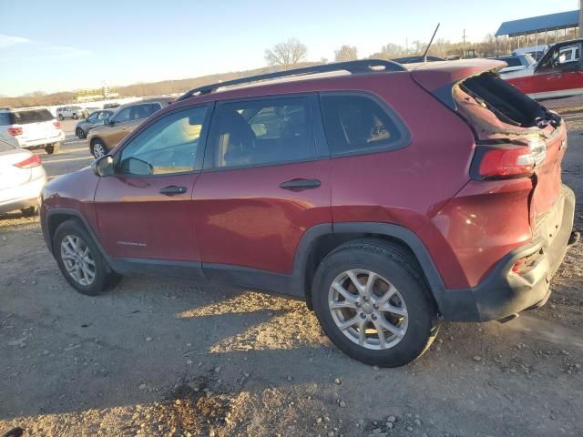 2016 Jeep Cherokee Sport