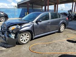 Subaru Legacy salvage cars for sale: 2012 Subaru Legacy 2.5I Premium