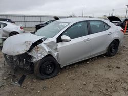 Salvage cars for sale from Copart Appleton, WI: 2017 Toyota Corolla L