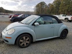 Volkswagen Beetle salvage cars for sale: 2006 Volkswagen New Beetle Convertible Option Package 1