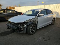 Volkswagen salvage cars for sale: 2017 Volkswagen Jetta SE