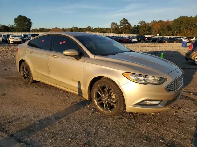 2018 Ford Fusion SE Hybrid