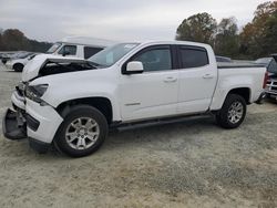 Salvage cars for sale from Copart Concord, NC: 2018 Chevrolet Colorado LT