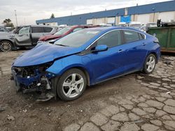 Chevrolet Volt salvage cars for sale: 2018 Chevrolet Volt LT