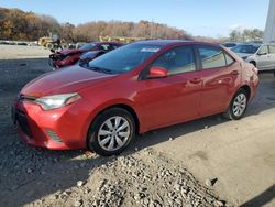 Toyota Corolla salvage cars for sale: 2016 Toyota Corolla L