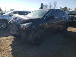 Salvage cars for sale from Copart Bowmanville, ON: 2012 Honda CR-V EX