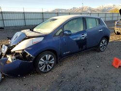 Nissan Leaf salvage cars for sale: 2017 Nissan Leaf S