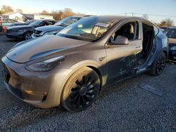 Tesla salvage cars for sale: 2022 Tesla Model Y