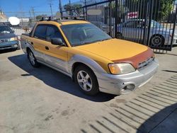 Subaru Baja salvage cars for sale: 2003 Subaru Baja Sport