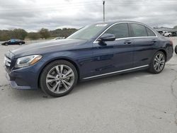 Mercedes-Benz c-Class salvage cars for sale: 2018 Mercedes-Benz C300