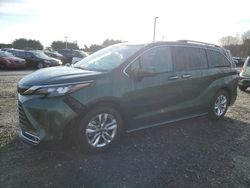 Toyota Sienna xle salvage cars for sale: 2024 Toyota Sienna XLE