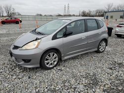 Honda salvage cars for sale: 2010 Honda FIT Sport