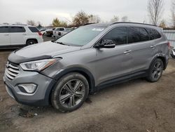 Salvage cars for sale from Copart London, ON: 2014 Hyundai Santa FE GLS