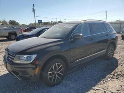 Volkswagen salvage cars for sale: 2021 Volkswagen Tiguan SE