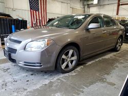 Chevrolet salvage cars for sale: 2012 Chevrolet Malibu 1LT