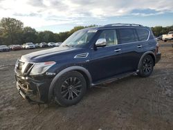 Nissan Armada salvage cars for sale: 2017 Nissan Armada Platinum