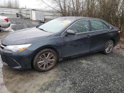 Salvage cars for sale from Copart Arlington, WA: 2016 Toyota Camry LE