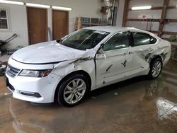 Chevrolet Impala salvage cars for sale: 2018 Chevrolet Impala LT